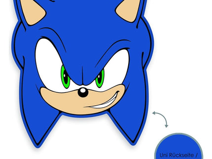 Sonic Almohada Sonic Cabeza 36 cm