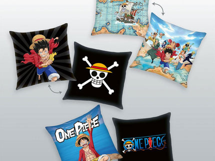 One Piece Pack de 3 almohadas Characters 40 x 40 cm