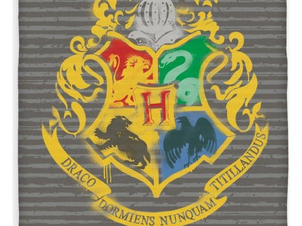 Harry Potter Toalla de terciopelo Hogwarts 75 x 150 cm