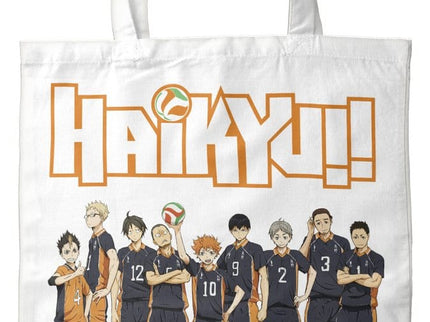 Bolsa de tela Haikyu Blanco 40 x 35 cm