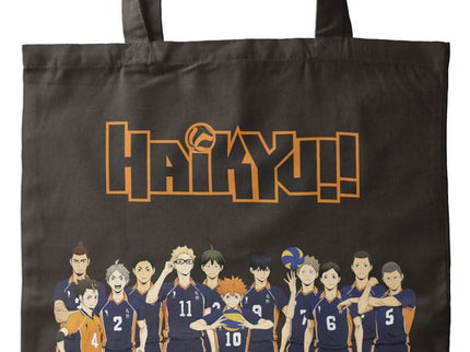 Bolsa de tela Haikyu Negro 40 x 35 cm
