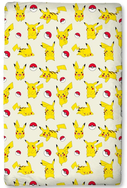 Pokémon Sábana bajera Pikachu 90 x 200 cm