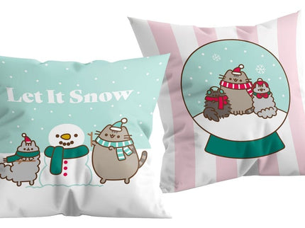 Pusheen Almohada Let it Snow 40x40 cm