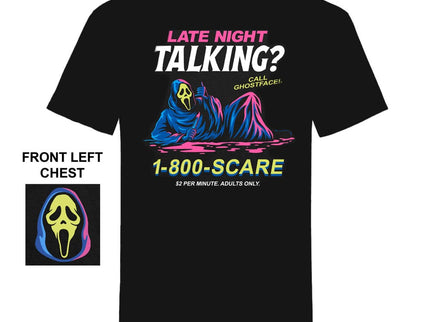 Scream Camiseta Ghost Face Late Night Talking  talla M