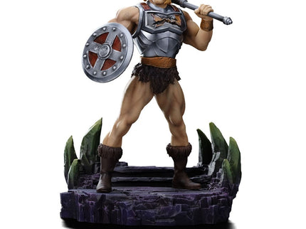 Masters of the Universe Estatua 1/10 Art Scale He-Man Battle Armor Version heo Exclusive 23 cm