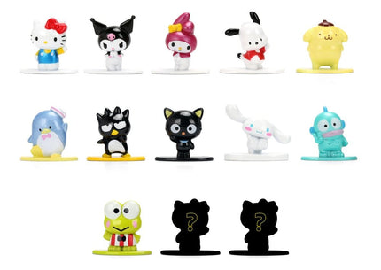 Sanrio Nanofigs Hello Kitty Figuras Mini Blind Box Expositor (24)