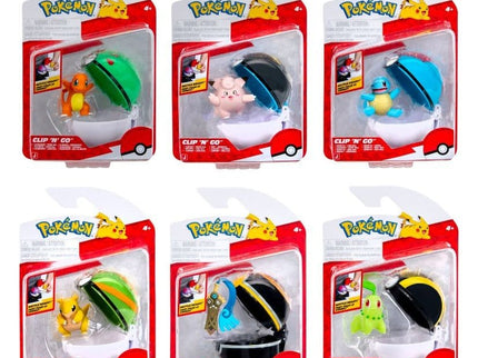 Pokémon Clip 'n' Go Minifiguras Poké Balls ver. 22 Surtido (6)