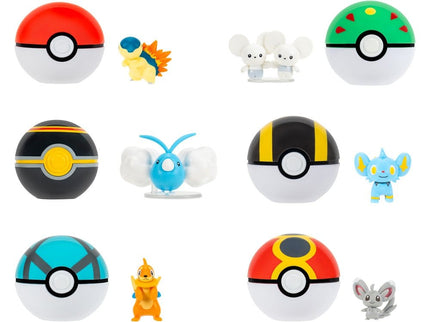 Pokémon Clip 'n' Go Minifiguras Poké Balls ver. 23 Surtido (6)