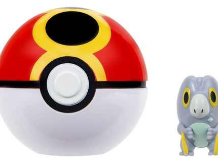 Pokémon Clip 'n' Go Figura de Acción Wave 21 Frigibax & Acopio Ball