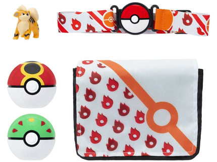 Pokémon Clip 'n' Go Set de Bandolera Growlithe
