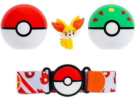 Pokémon Juguete Clip 'n' Go Cinturón Set Fennekin