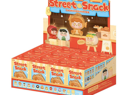 QKid: Street Snack Series Blind Box Figura 5 cm Display (12)