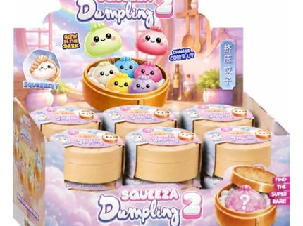 Squeez'a Dumpling 2 assortiment Blind Box Squishy Dumpling (12)