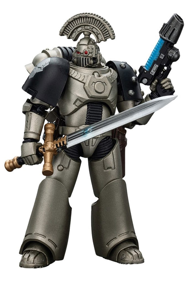 Warhammer The Horus Heresy Figura 1/18 lron Warriors MKVI Tactical Sergeant with Power Sword and Plasma Pistol 12 cm