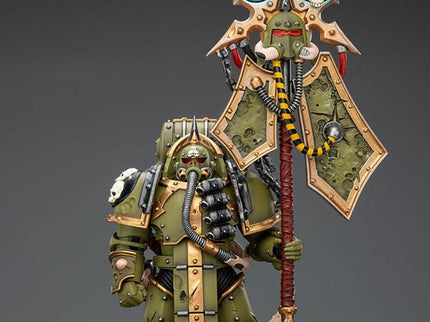 Warhammer 40,000 Figura Death Guard Plague Marine Icon bearer with Boltgun and Plague knife 12 cm