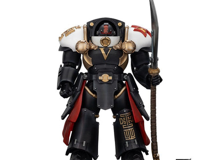 Warhammer The Horus Heresy Figura White Scars Ebon Keshig Terminator 1 with Power Glaive 13 cm