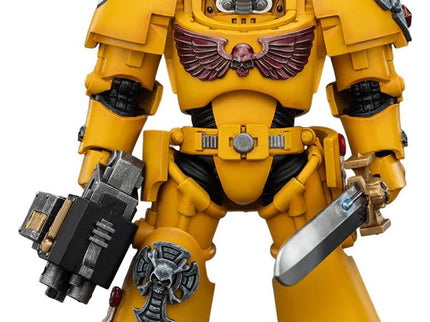 Warhammer 40,000 Figura Imperial Fists Terminator 1 with Power Sword and Storm Bolter 14 cm
