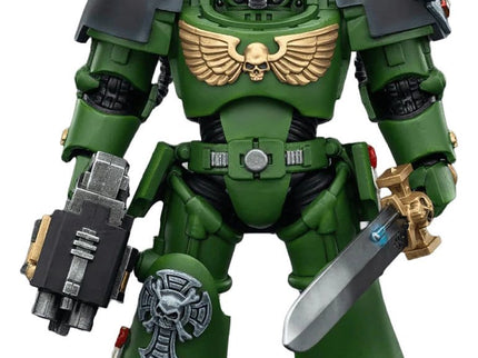 Warhammer 40,000 Figura Salamanders Terminator 1 with Power Sword and Storm Bolter 14 cm
