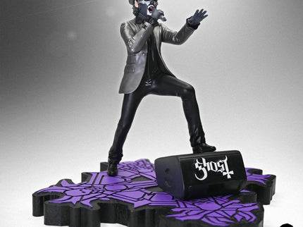 Ghost Estatua Rock Iconz Papa V Perpetua Top Hat 22 cm