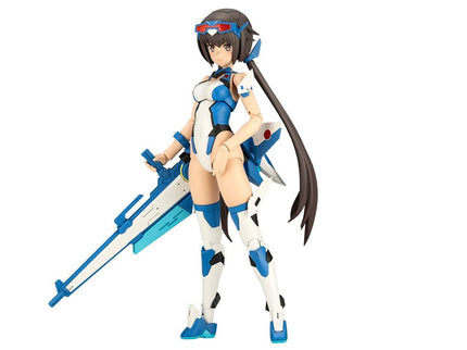Frame Arms Girl Maqueta Plastic Model Kit Stylet Swimsuit Blue Impulse Color Ver. 16 cm