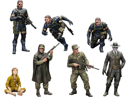 Metal Gear Solid V Figuras Plastic Model Kit 1/35 Metal Gear Solid Ground Zero Set 5 cm