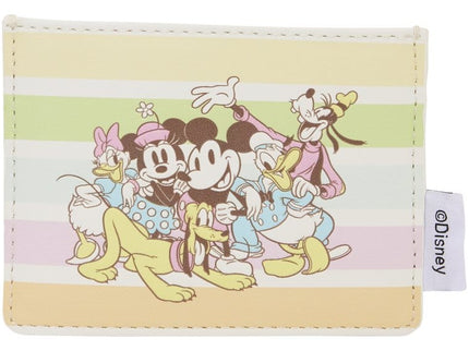 Disney by Loungefly Carterita de Carné Mickey and Friends Rainbow Stripes