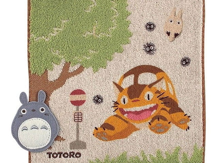 Mi vecino Totoro Mini Toalla Bus Stop 25 x 25 cm