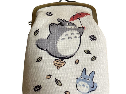 Mi vecino Totoro Monedero Round Leaving Totoro