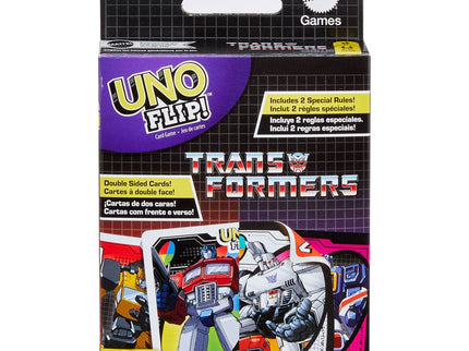 Transformers Juego de cartas UNO Flip!