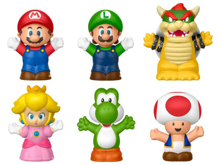 My Mario Little People Collector Pack de 6 Minifiguras 7 cm