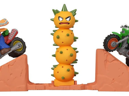 Blister figuras Mario & Luigi Salto en el Desierto Super Mario Galaxy Hot Wheels