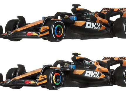Fórmula 1 Hot Wheels Premium Pack de 2 Vehículos Die-Cast 1:64 Team McLaren