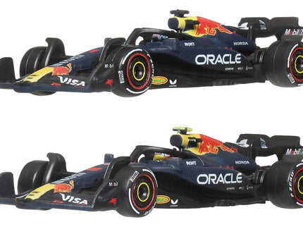 Fórmula 1 Hot Wheels Premium pack de 2 Vehículos Die-Cast 1/64 Oracle Red Bull Racing