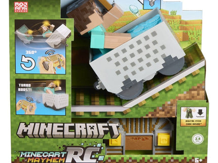 Minecraft Vehículo Radiocontrol Steve in Minecart