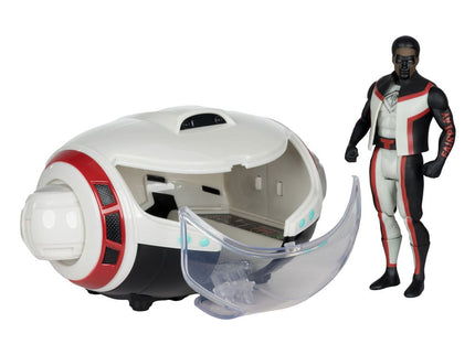 Superman (2025) DC Direct Figura con Vehículo Super Powers Mr. Terrific & T-Craft