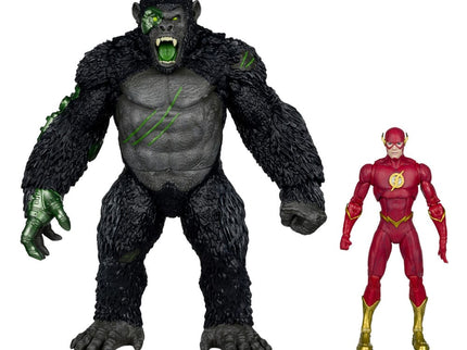 DC Multiverse Pack de 2 Figuras Flash vs. Titano 18 cm
