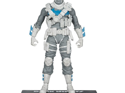 DC Multiverse Figura The Grim Knight (Dark Nights Metal) (Black & White Accent Edition) (Gold Label) 18 cm