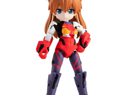 Evangelion Figuras Desktop Army Shikinami Asuka Langley & Evangelion 2 8 - 15 cm
