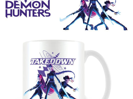 Las guerreras K-pop Taza Takedown White