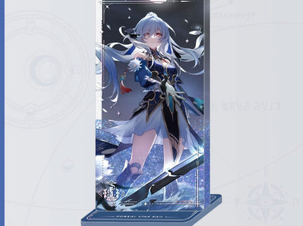Honkai: Star Rail Adorno acrílico con purpurina Jingliu I shall be my own Sowrd 15 cm