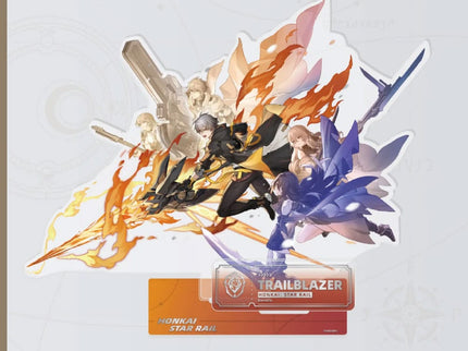 Honkai: Star Rail Figura acrilico Preservation of Path Series Trailblazer Male 25 cm