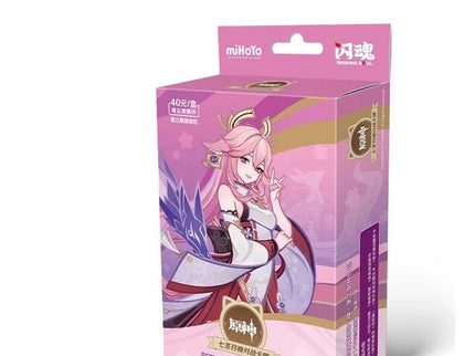 Genshin Impact Juego de Cartas Coleccionables Series 03 Pre-Build Starter Deck 05 Yae Miko *Edición China*