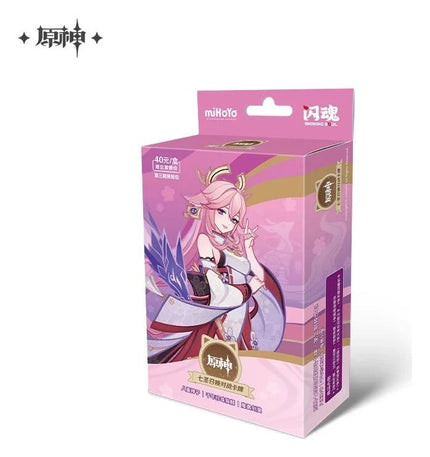 Genshin Impact Juego de Cartas Coleccionables Series 03 Pre-Build Starter Deck 05 Yae Miko *Edición China*