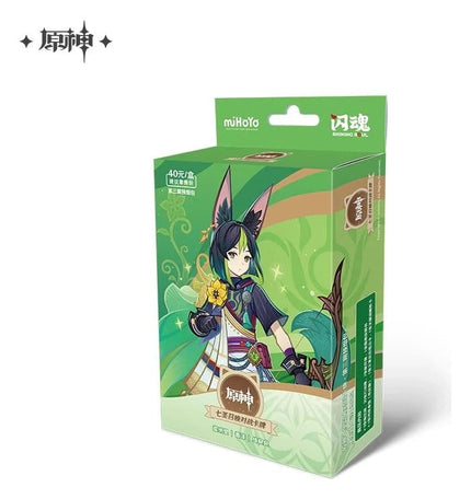 Genshin Impact Juego de Cartas Coleccionables Series 03 Pre-Build Starter Deck 06 Tighnari *Edición China*