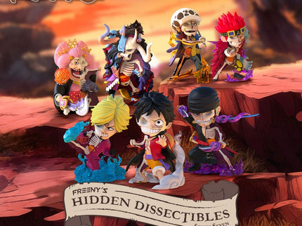 One Piece: Freeny's Hidden Dissectibles Wano 4 inch Vinyl Figure Blind Box Display (6)