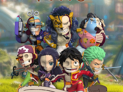 One Piece XXRAY 4 inch Vinyl Figure Egghead Arc Series Part 1 Blind Box Display (6)