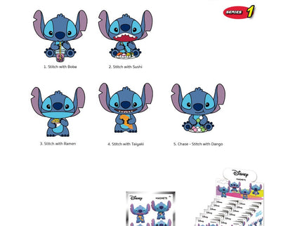 Lilo & Stitch Imáns Stitch Series 1 Expositor (12)