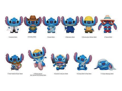 Lilo & Stitch Colgantes PVC 3D Series 6 Expositor (24)