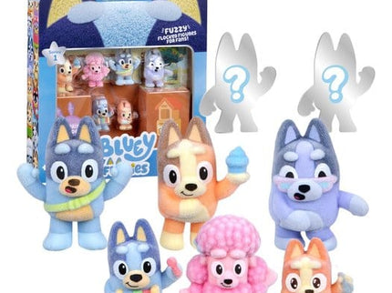 Bluey Fuzzies Pack de Figuras Deluxe