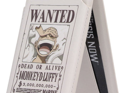 One Piece Tarjetero Luffy Wanted Poster 10 cm